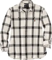 Carhartt Plaid, blouse/jacket women , color: Light Grey/Grey (W03) , size: M