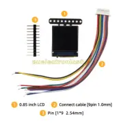 NEW 0.85 Inch LCD Full Color Display IPS 128*128 Development Board For Arduino