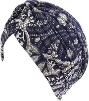 [beauty YFJH] Women's Cotton Turban Head Wrap Cancer Chemo Beanies Cap Headwear Cap Bonnet Hair Loss Hat
