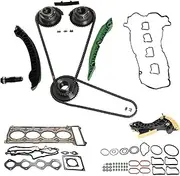 2710501400 Timing Chain Kit with Camshaft VVT Gears & Cylinder Head Gasket Set for W204 1.8L 1796CC 2710501500