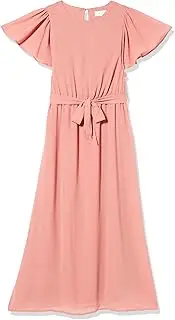 [VILA] Women's Vimicada S/S O-Neck Midi Dress/Ka Midi Dress