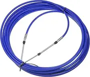 Motoforti 1pcs 36ft 11 Meter 433 Inch Marine Type 3300 / 33C Throttle Shift Remote Control Box Cable for Yamaha Outboard Engine Boat Motor Steering System Blue
