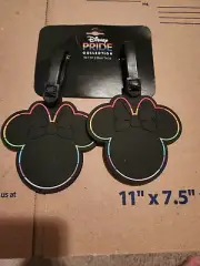 Disney Bag Luggage Tags Pride Collection Mickey Mouse Rainbow Black