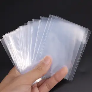 卡片保護套 35pt透明卡套(100入) 牌套 豎插 PTCG WS 寶可夢 魔法風雲會 數碼遊戲 (5.2折)