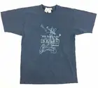 Disneyland Good Natured Guy The Original Goofy T-Shirt - Men’s Size M - Blue