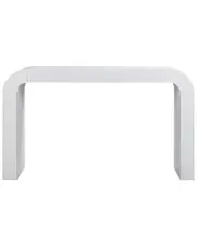 TOV Furniture Hump White Console Table