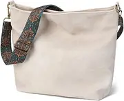 [LAVTUG] Crossbody Bag Purse For Women Vegan Leather Cross Body Purses For Woman Trendy Shoulder Bags with Adjustable Guitar Strap