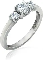 [Amazon Essentials] Amazon Collection Platinum Plated Sterling