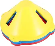 15Pcs Soccer Training Discs Durable Colored Cones for Football Drills High Visibility Markers for Agility and Flexibility Training Grass and Turf