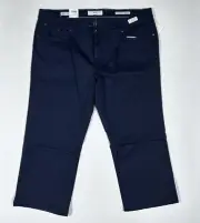 $198 New BRAX Chuck Men's Size 42x34 Modern Fit Hi-Flex Navy Light Chino Pants