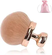 Extra Large Body Makeup Brush for Self Tanner, Body Makeup Brush for Legs, Leg Makeups & Bronzer Self Tan Applicator, Blend and Blur Body Brush, Includes Drawstring Bag (Rose Gold)