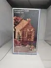 Treasure Craft Log Cabin Cookie Jar with Moose Head Above Door and Skin On Door
