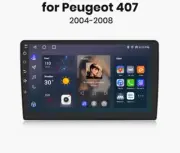 Radio 2 din For Peugeot 407 USB Bluetooth Android Wifi Navigator Carplay