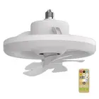 360 ° Rotating Ceiling Fan Light E27 Intelligent Fan with Remote Control5051