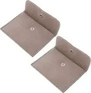 LIFKOME 2pcs Jewelry Storage Bag Elegant Cloth Present Packing Bag for Bracelets Rings Watches Durable Comfortable Organizers for Parties and Special Occasions
