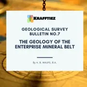 Zimbabwe / Rhodesia Geological Survey Bulletin No. 7 (Enterprise Mineral Belt )