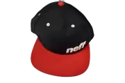 Neff Mens Black Red White Daily Cap Hat NWT NF0101