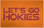 FANMATS 33456 Virginia Tech Starter Mat Accent Rug - 19in. x 30in. Slogan Starter Mat| Sports Fan Home Decor Rug and Tailgating Mat