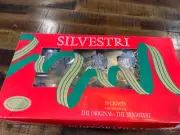 Vtg Silvestri Chandelier Clear Light 10 Light strand Christmas Ice Snowball