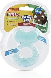 Nuby Teethe-EEZ Soft Silicone Teether, Multi1 Count