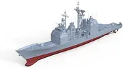LFC700574S 1/700 Military Model US Navy Monterey Missile Cruiser Full Hull