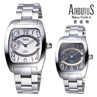 在飛比找森森購物網優惠-ARBUTUS 愛彼特 酒桶型紳士腕錶 AR0069-0L(