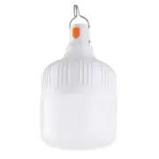 2PC Camping Brightness Light Portable Rechargeable Dimmable LED Bulb Outdoor Ten