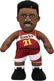 Bleacher Creatures Atlanta Hawks Dominique Wilkins 10" Plush Figure - A Legend for Play and Display