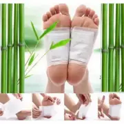 10-10000 Premium Bamboo Vinegar Detox Foot Pads Patch Organic Herbal Cleansing