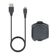 1M USB Charging Charger Cable Sync Data Clip for Garmin Approach S2 S4 GPS Watch