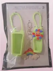 Green Bottle Bundles, 3 Count, Lip Balm Holder, Key Chain, Hand Sanitizer Holder