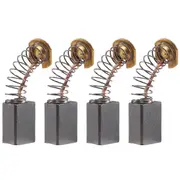 2 pairs 12 x 9 x 6 mm coal brushes Electric tool for electric percussion motor dark gray
