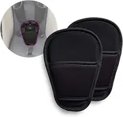 2 Piece Seat Belt Strap Covers for Stroller Shoulder Crotch Pad for Baby Car Seat (Crotch)