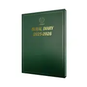 Upward - Rural Management 2025-2026 Financial Year Diary/Planner, 2 Days to Page
