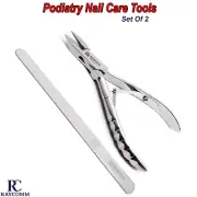 Ingrown Cutter Clipper Ingrown Toe Nail Diamond Deb Chiropody Nail File Set
