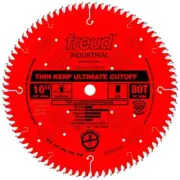 Freud 10in Thin Kerf Ultimate Cut-Off Blade with Perma-SHIELD Coating