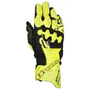 Alpinestars GP Plus R V3 Leather Gloves (Medium, Yellow Fluo/Black)