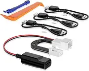 Dash Cam Power Adapter (12-pin Type A) - Compatible w Toyota Tacoma (15-23), Select Highlander, Tundra, Sienna; Honda Ridgeline and More USB Power Cord Solopen