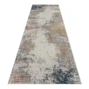 Dorsey Newfound Grey Rust Runner Rug
