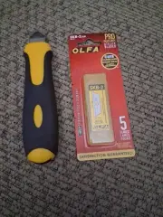 OLFA UTC-1 BOX CUTTER & 10 BLADES