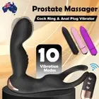 Cock Stimulator Wearable Thrusting Vibrating Sucking For Men Plug Sex Toy
