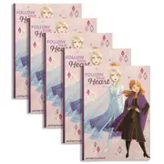 5x Frozen 2 Kids Art 64-Page Scrapbook Blank Paper Writing/Drawing Notebook