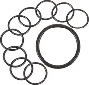 Yardwe 30pcs Trumpet Rubber Mute Rings Noise Reduction Durable for Practice Performance Recording Excellent Sound Isolation Versatile Trumpet Accessories