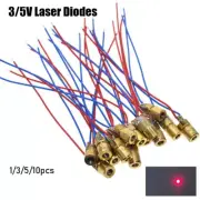 5 million watt 650nm 6mm 3/5V Adjustable Lasers Laser diodes Dot Diode Module