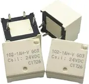 24V Relay 102-1AH-V 24VDC 102-1AH-V-24VDC 24V 24VDC DC24V 4PIN(5PCS)