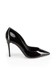 SS24 Black Patent Leather Heels