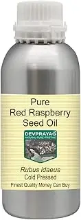 Devprayag Pure Red Raspberry Seed Oil (Rubus idaeus) Natural Therapeutic Grade Cold Pressed 1250ml (42 oz)
