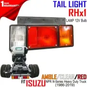 ISUZU ELF NPR NKR NHR NLR TRUCK REAR TAIL LIGHT LAMP UNIVERSAL 12V.+SOCKET RH