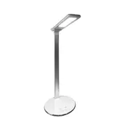 USB Charge LED Lamp Desk Table +10W QI Wireless Phone Charger Home Reading Light