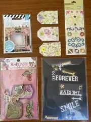 Heidi Swapp Memory Planner Photo Frames 7/Pkg- & Scrapbook Bundle